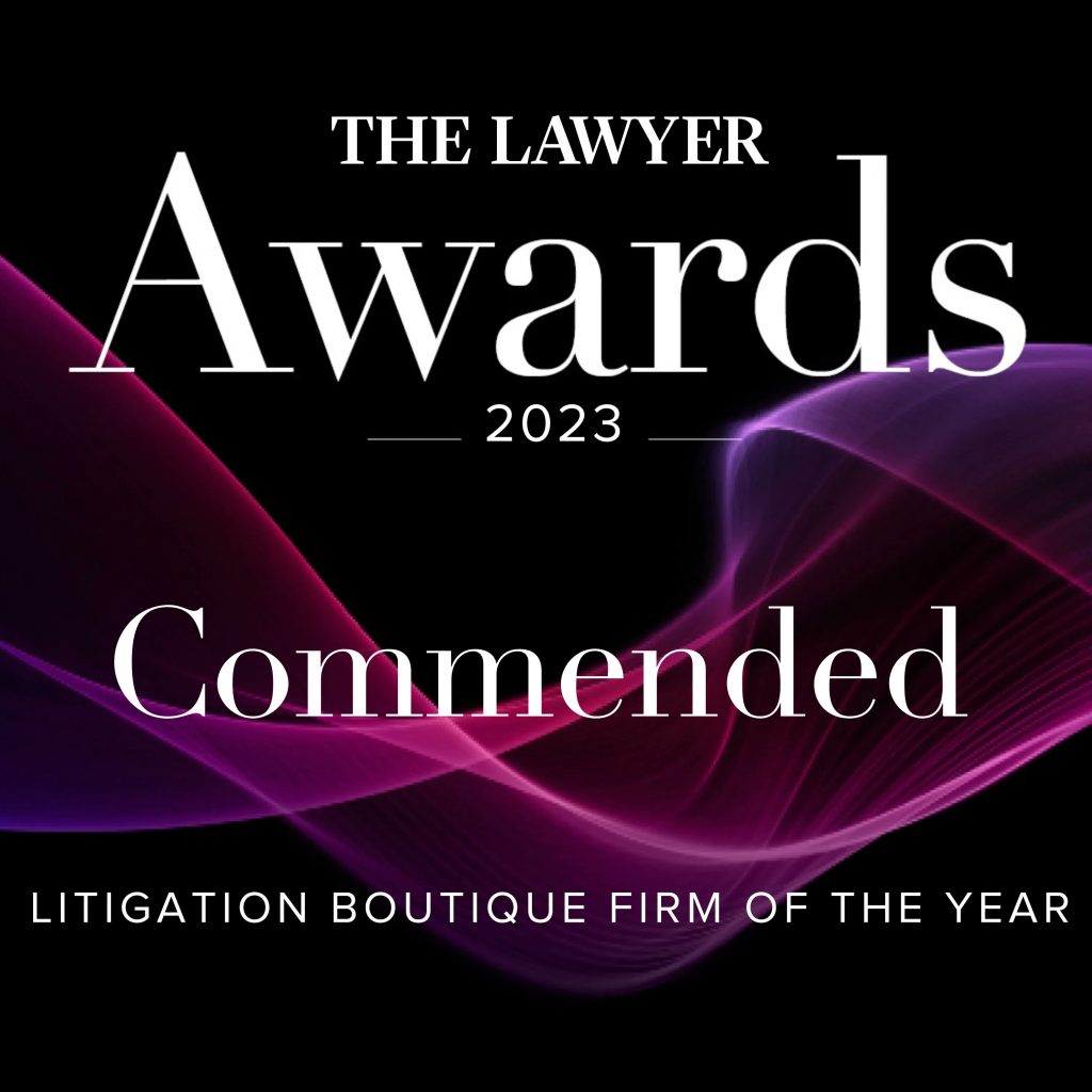 Lawyer Awards 2023 Commendation